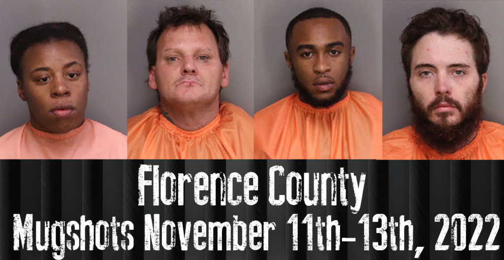 Florence County Mugshots November 11th14th, 2022 WFXB