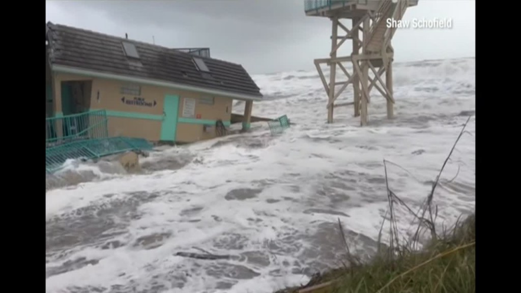 Nicole Unleashes Hurricane Force Fury On Florida