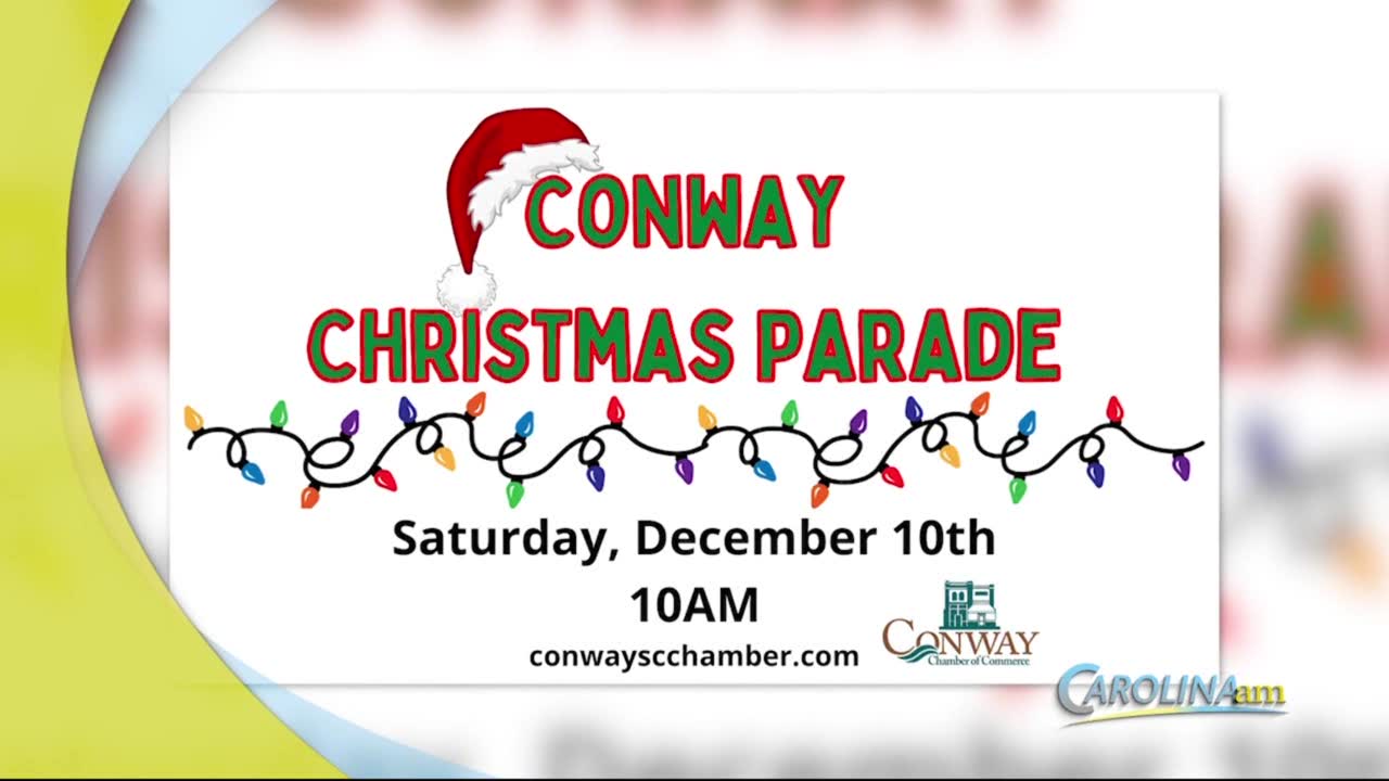 The Conway Christmas Parade is This Saturday! WFXB