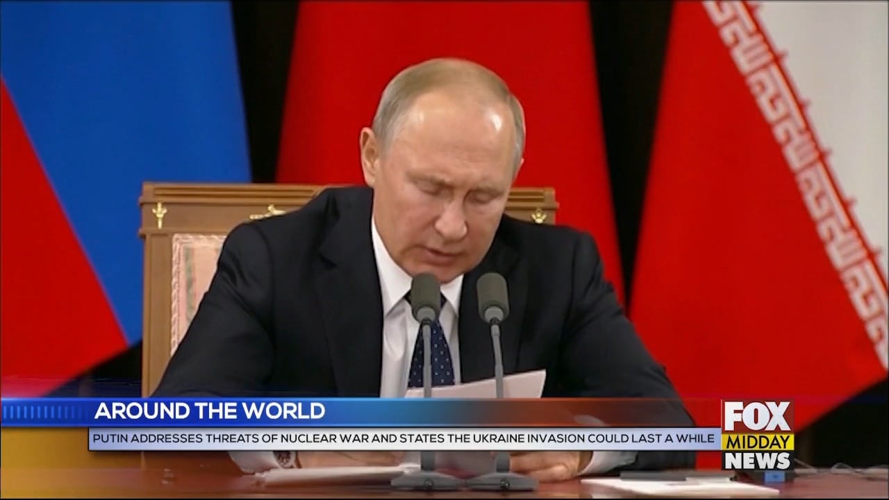 Putin Highlights Nuclear Threat Is Nearing Reality Wfxb 8138