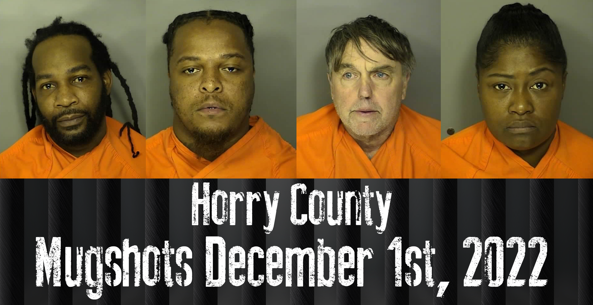 Horry County Mugshots December 1st, 2022 - WFXB