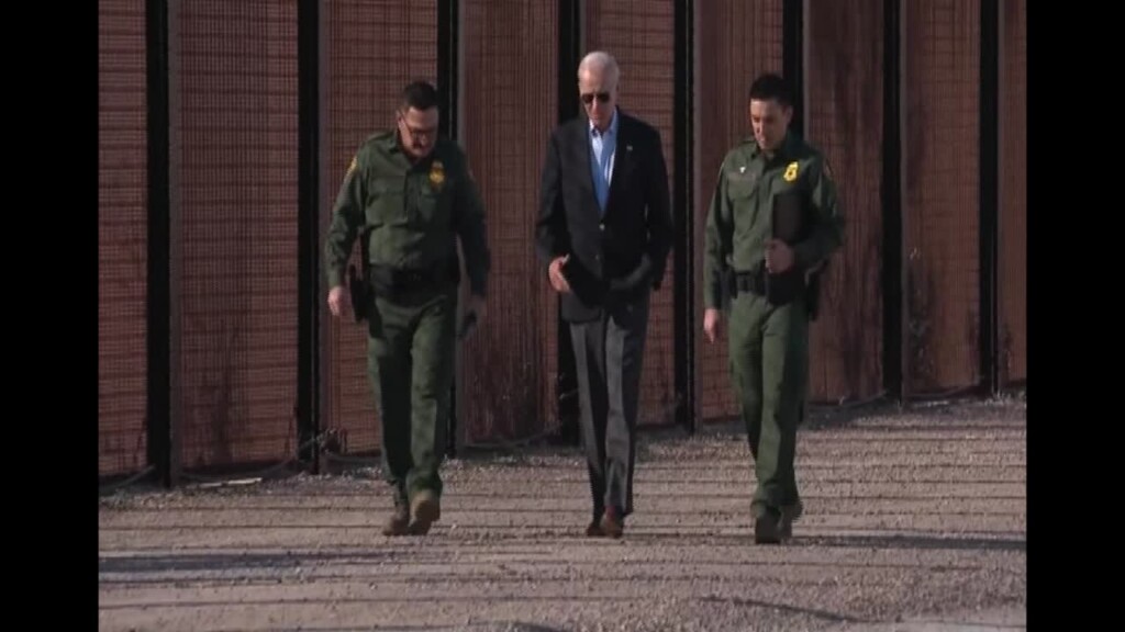 Biden Makes Border Visit Ahead Of Mexico Trip