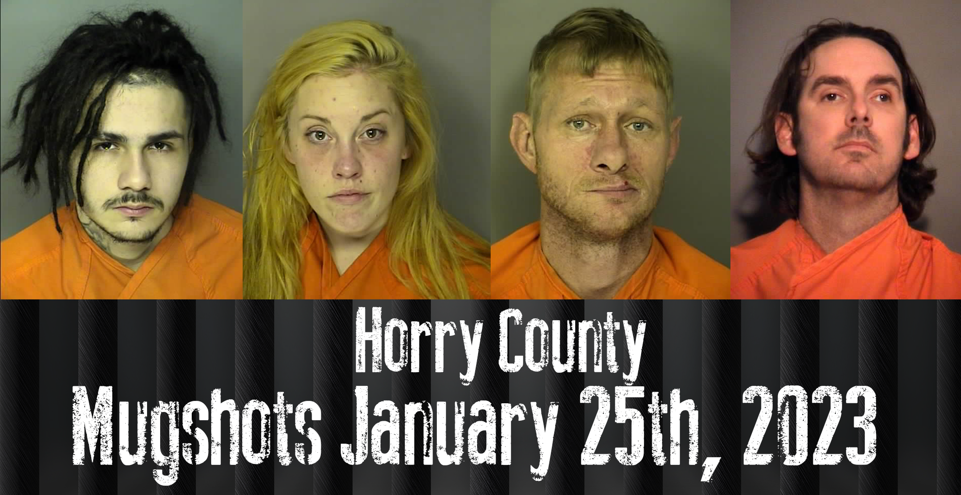 Horry County Mugshots January 25th, 2023 - WFXB