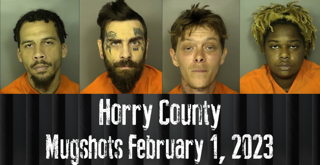 Horry Mugshots For February 1st 2023 Featured