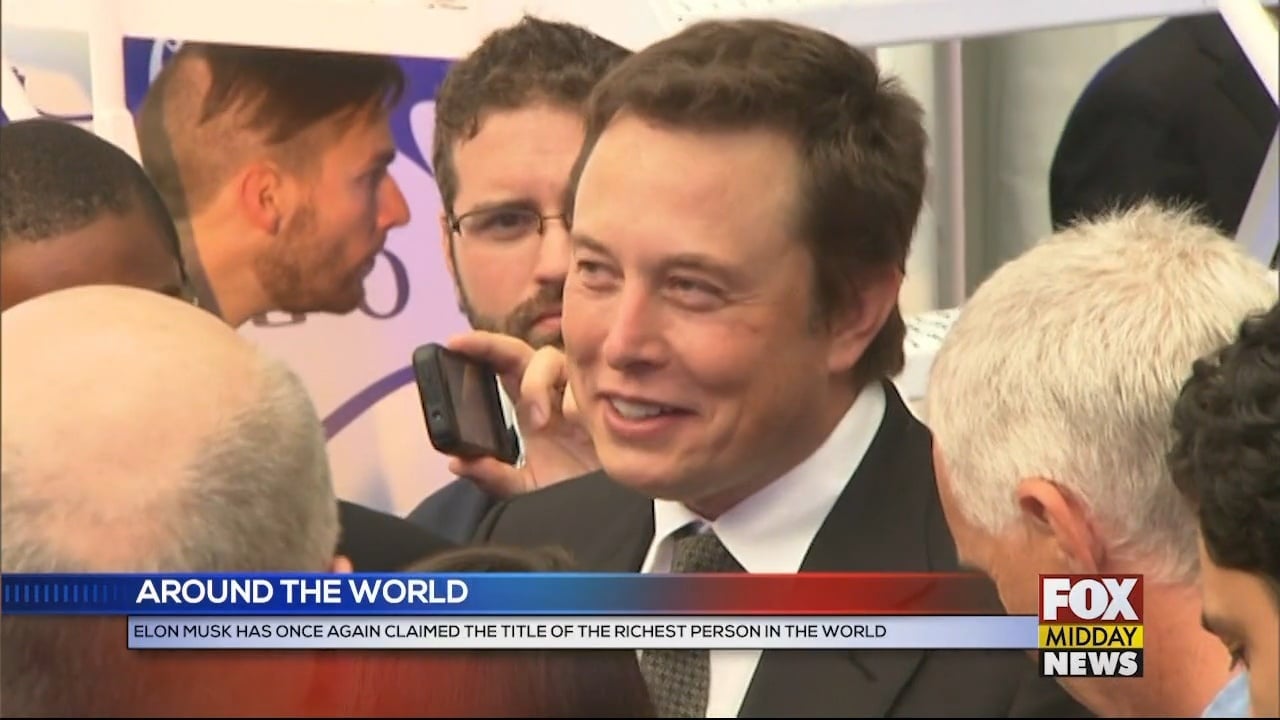 Elon Musk Reclaimed Wealthiest Person In The World Title - WFXB