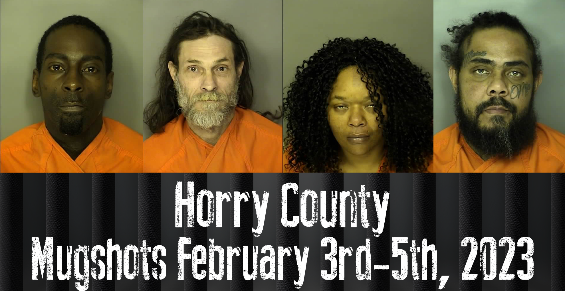 Horry county Mugshots February 3rd-5th, 2023 - WFXB