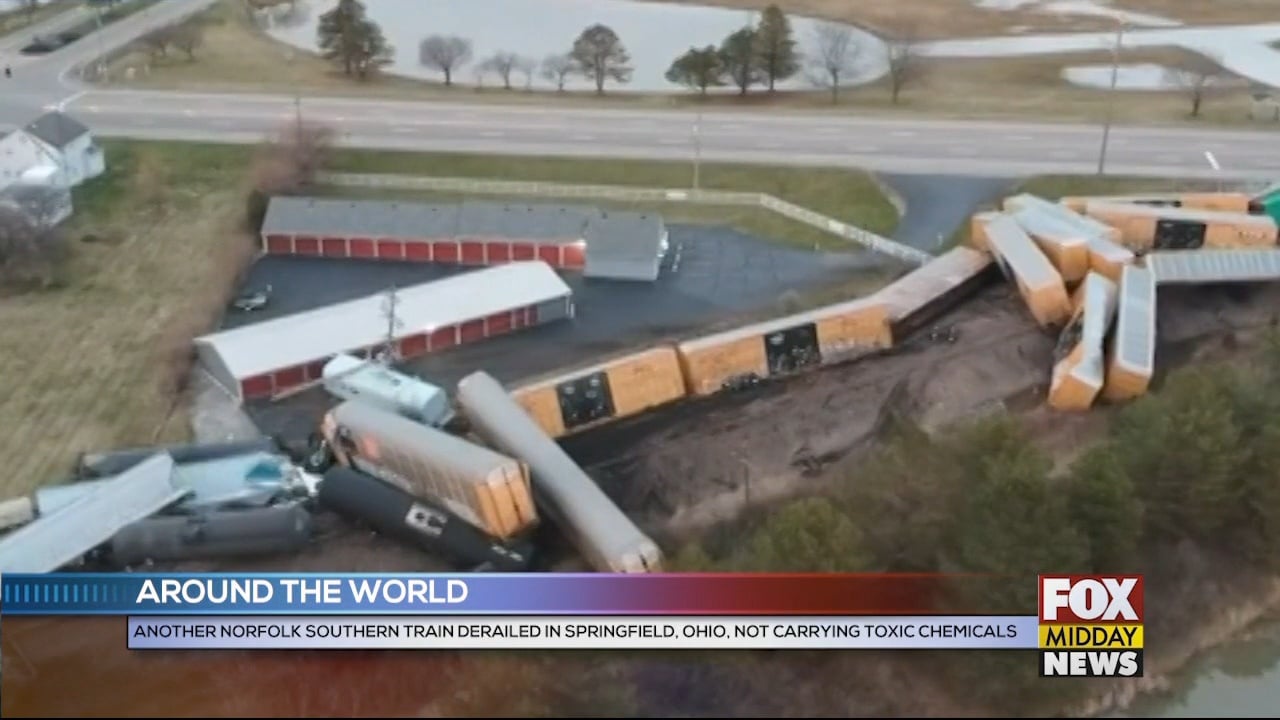 Another Norfolk Southern Train Derailed In Ohio Wfxb