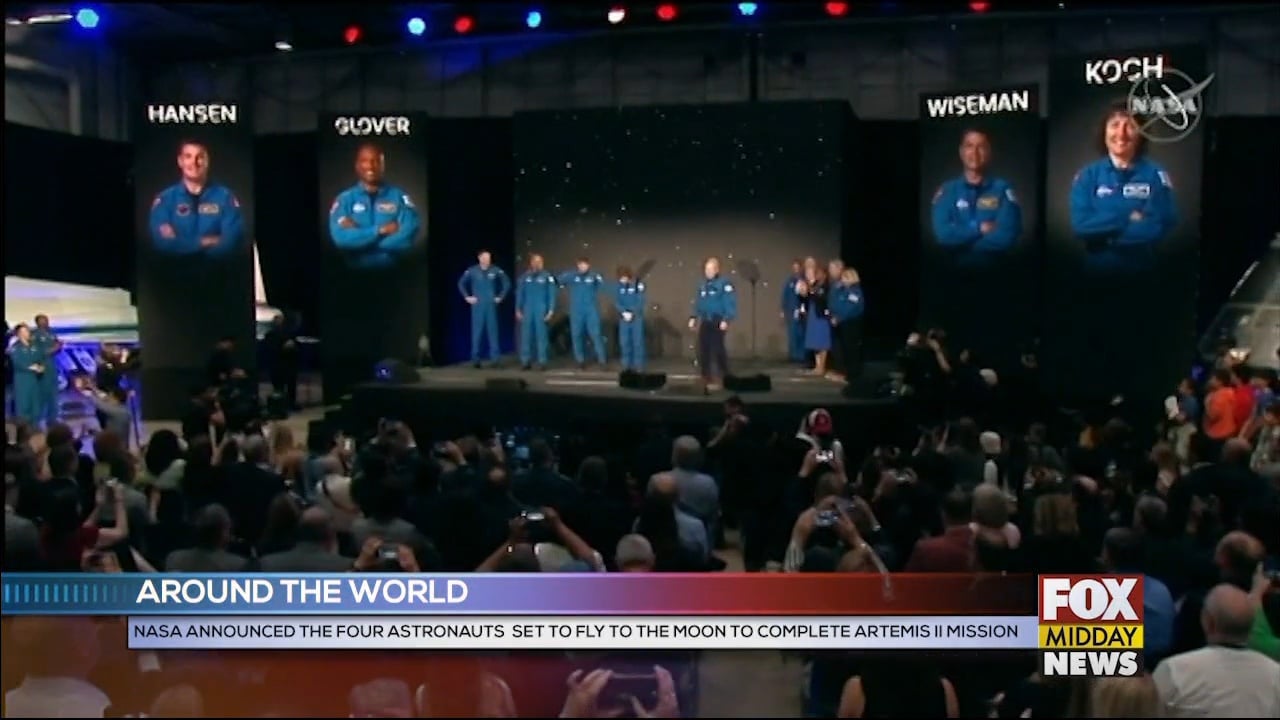 NASA Announced Four Astronauts Set To Complete Artemis II Mission - WFXB