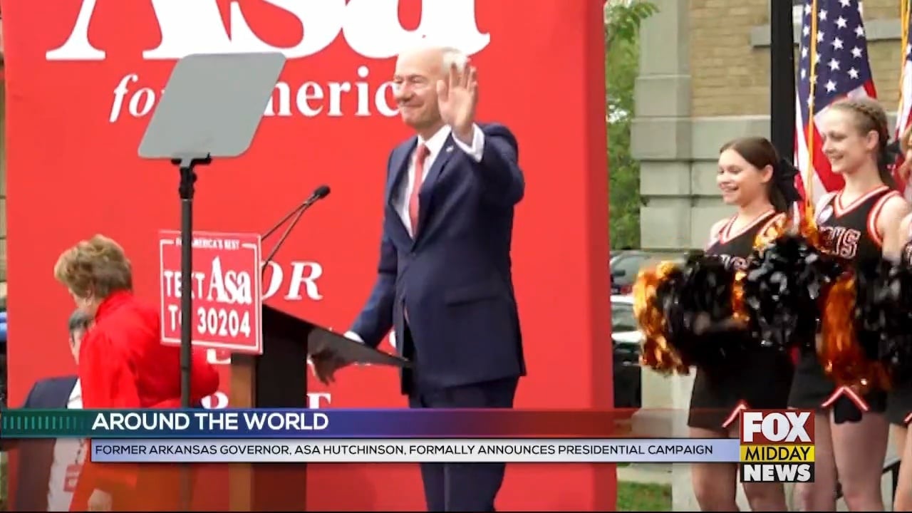 Asa Hutchinson Announces 2024 Presidential Campaign WFXB