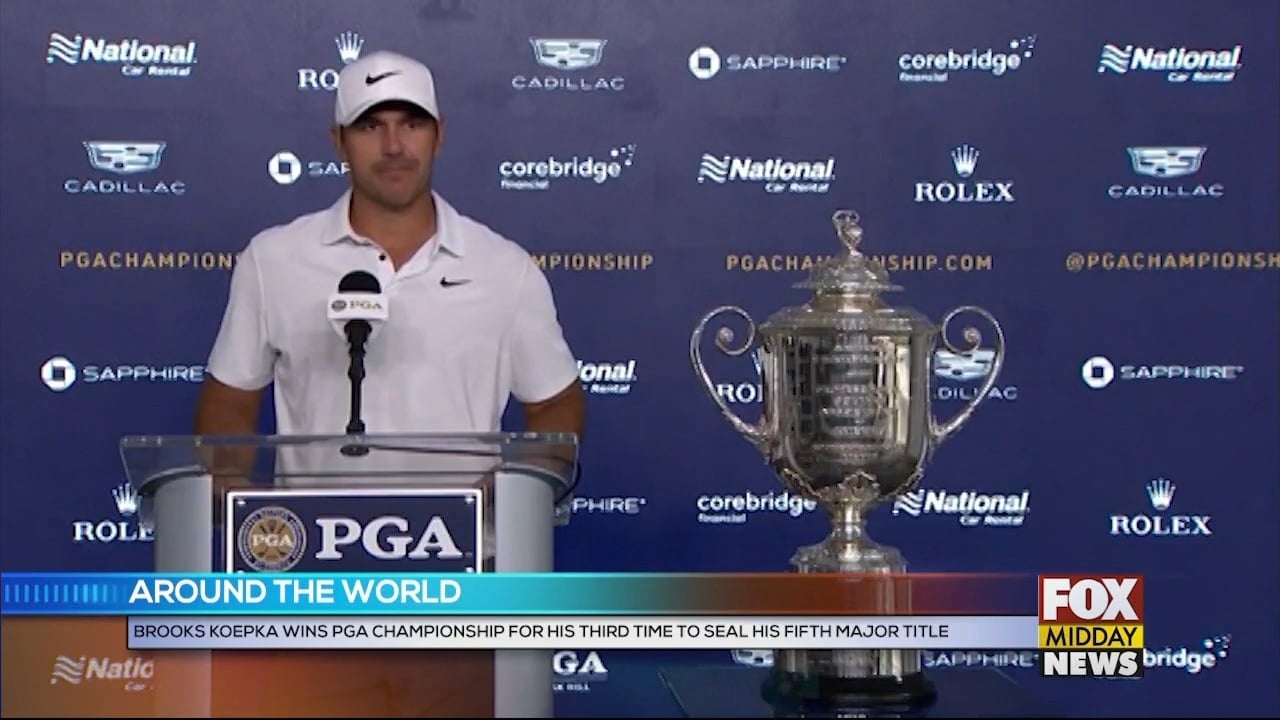 Brooks Koepka Won His Third PGA Championship - WFXB