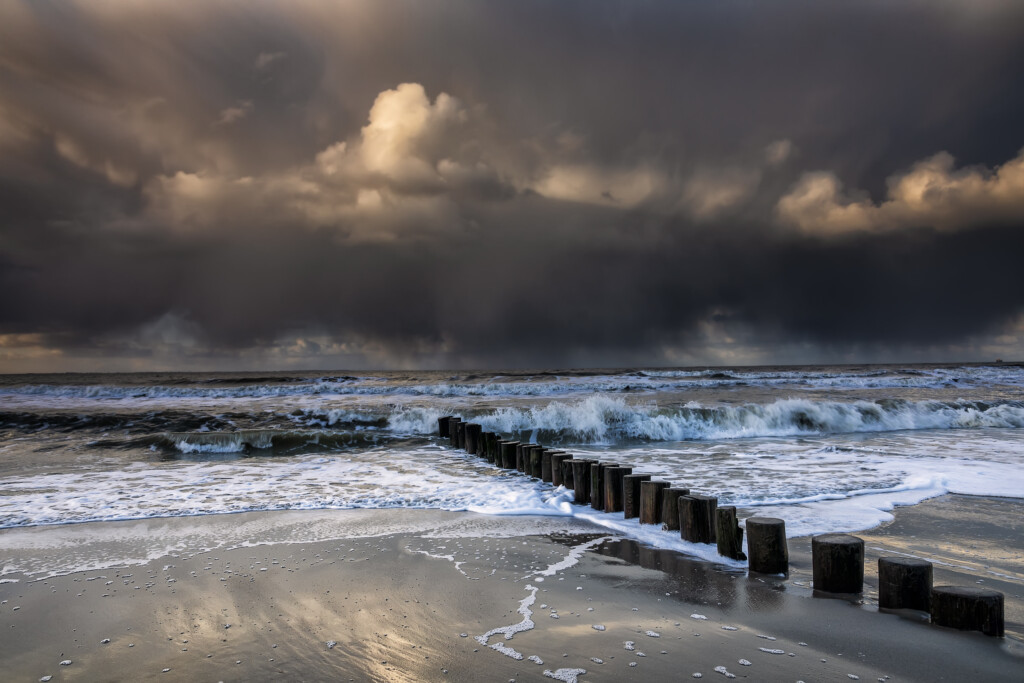 Storm On North Sea