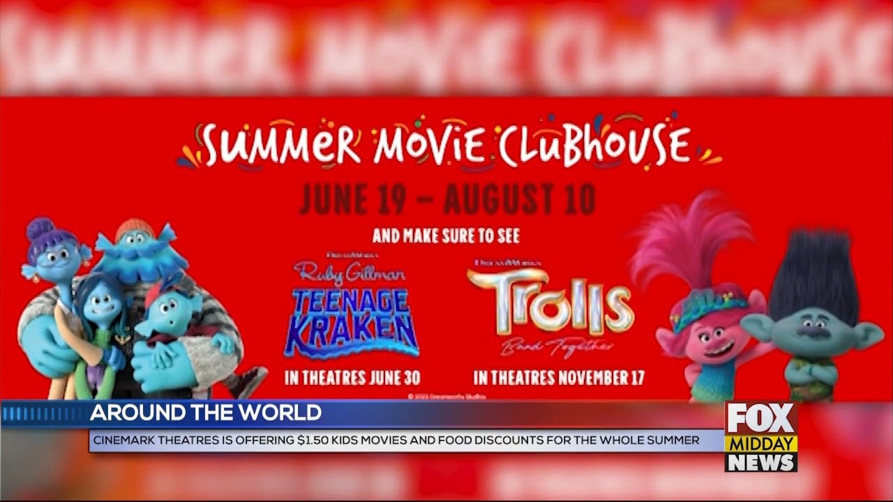 'Summer Movie Clubhouse' At Cinemark Is Back WFXB