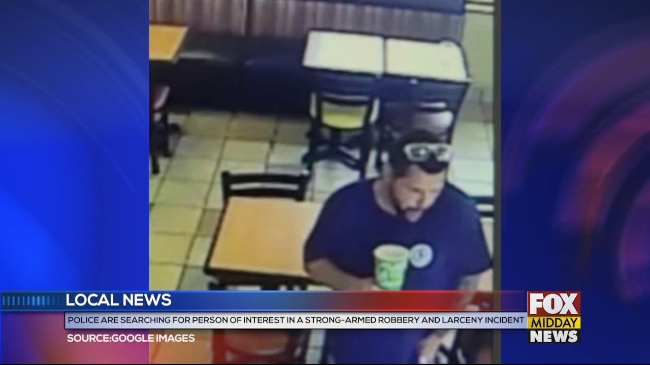 Police Are Searching For Person Of Interest In Robbery Incident - WFXB