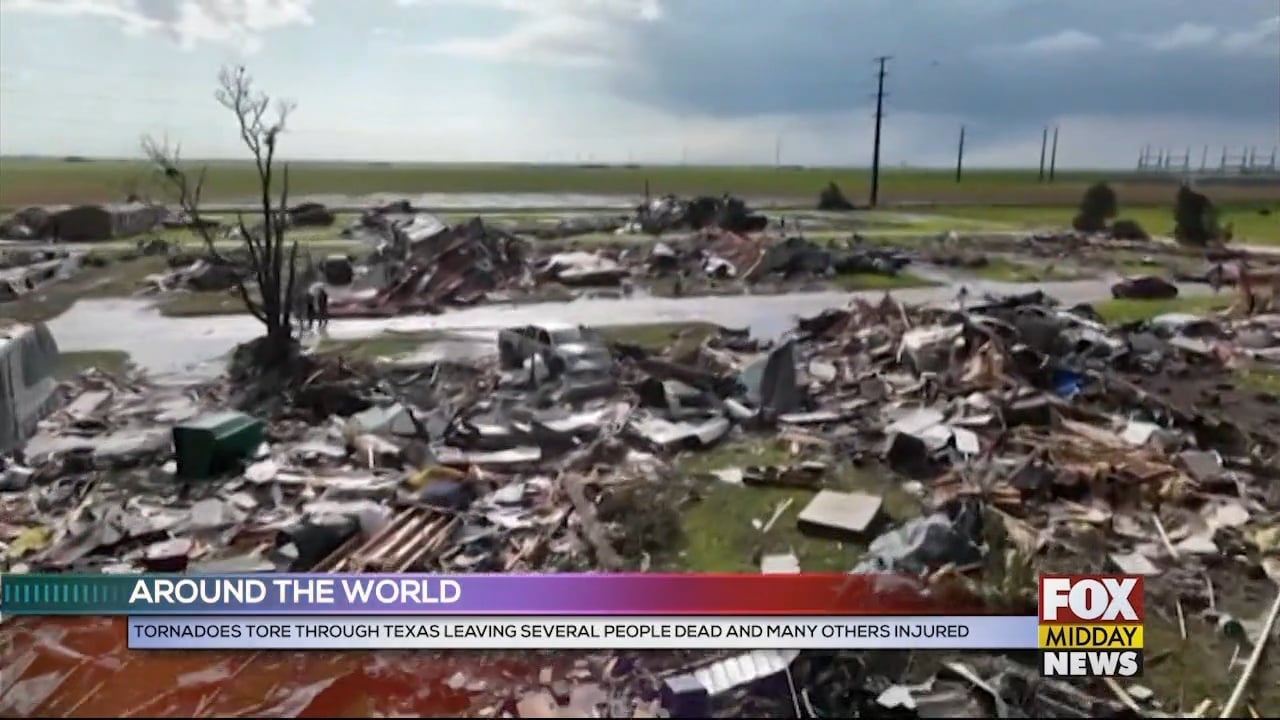 Tornadoes Tore Through Texas Killing Several People - WFXB
