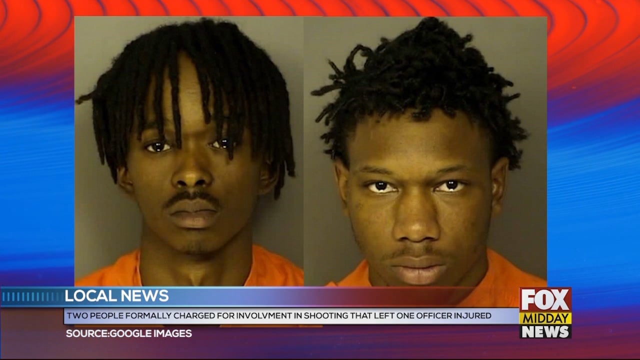 Two Charged For Shooting Resulting In One Injured Officer - WFXB