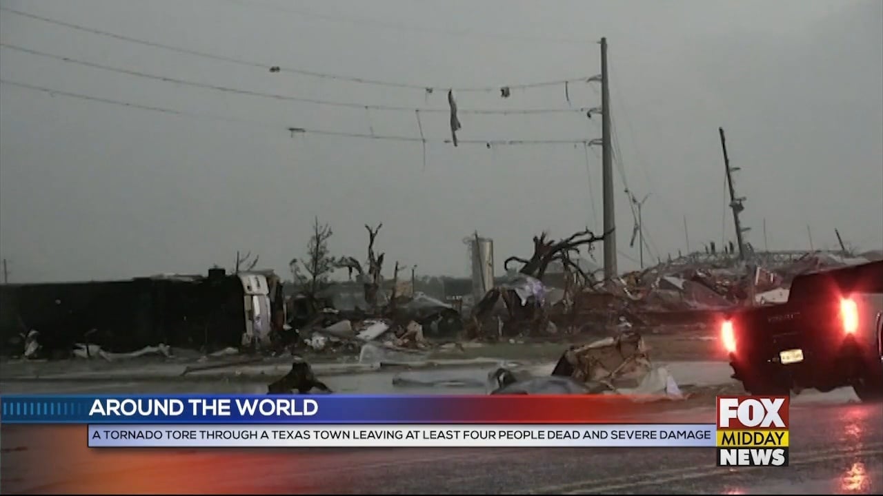Tornado Leaves 4 People Dead, 9 Injured, And Major Damage To Texas Town ...