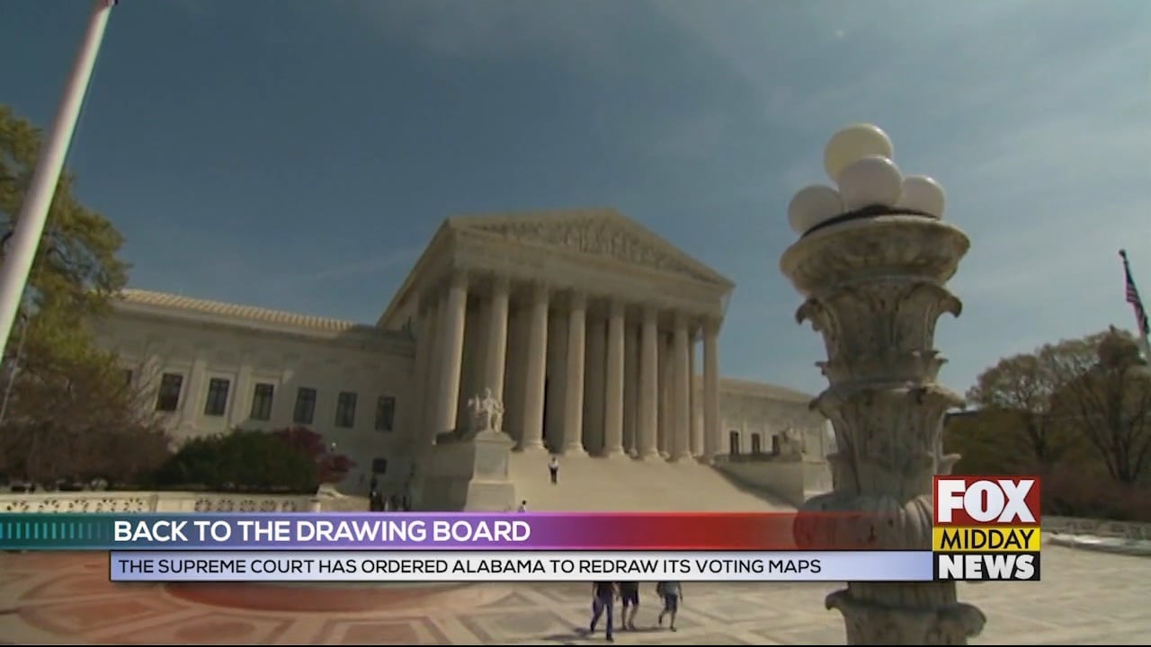 Supreme Court Orders Congressional Maps To Be Redrawn In Alabama Wfxb