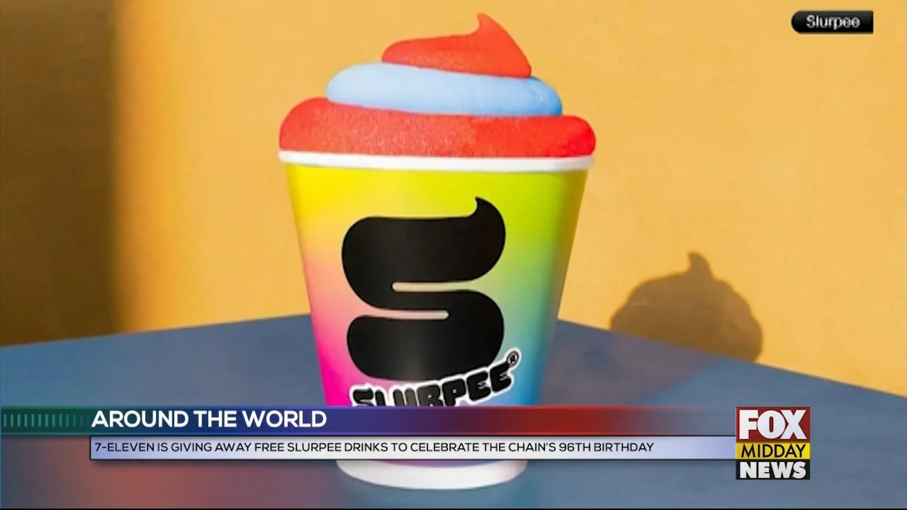 7Eleven Celebrates 96th Birthday With Free Slurpee's WFXB