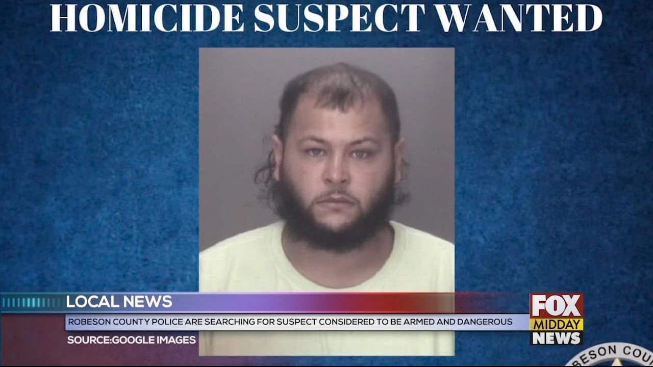 Robeson County Sheriff's Office Searching For Suspect In A Homicide ...