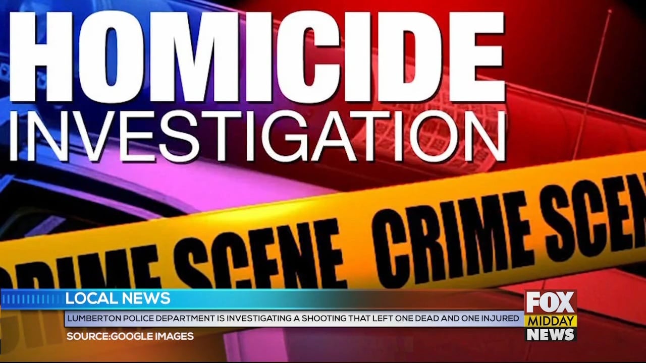 Lumberton Police Are Investigating A Fatal Shooting Incident WFXB