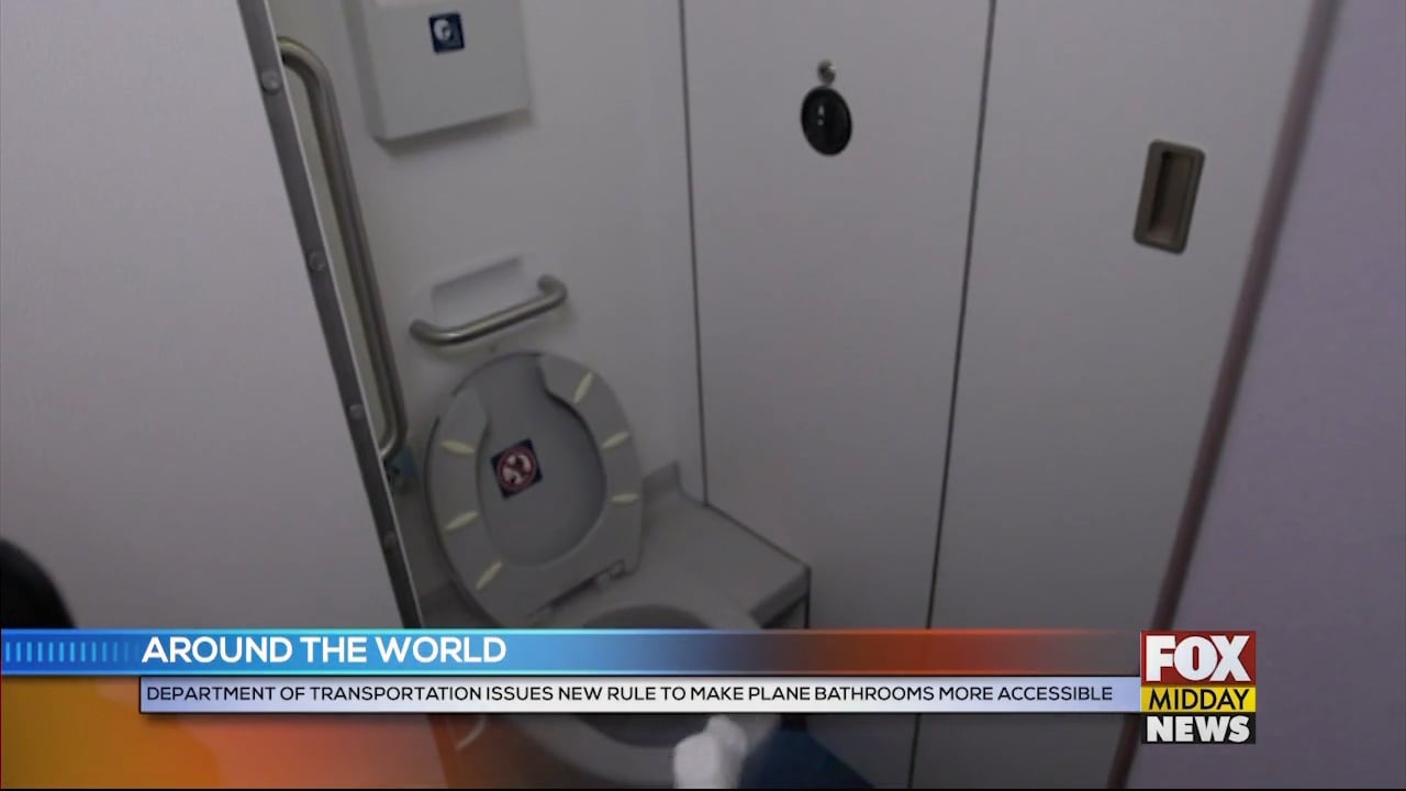 DOT Announced Accessible Bathrooms Now Required For SingleAisle Planes