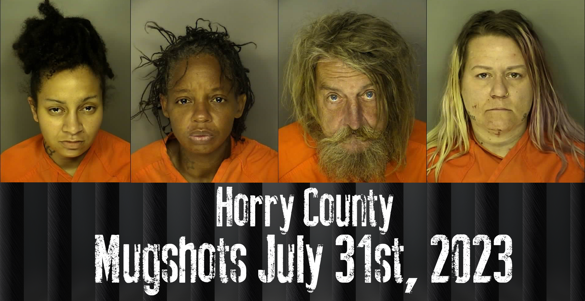 Horry County Mugshots July 31st, 2023 WFXB