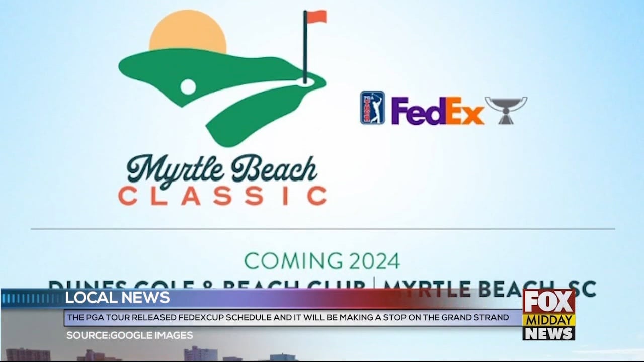 PGA Tour To Stop On The Grand Strand For Myrtle Beach Classic WFXB
