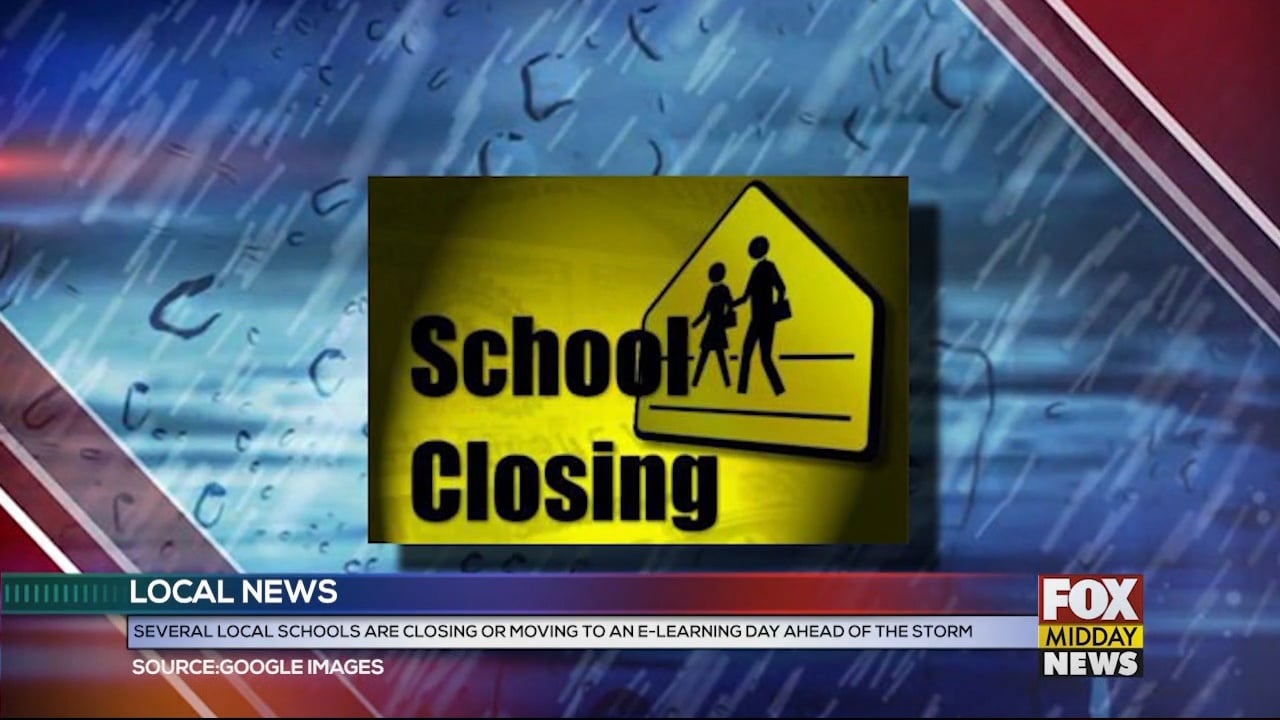 Local Schools Announce Schedule Changes Due To Storm - WFXB