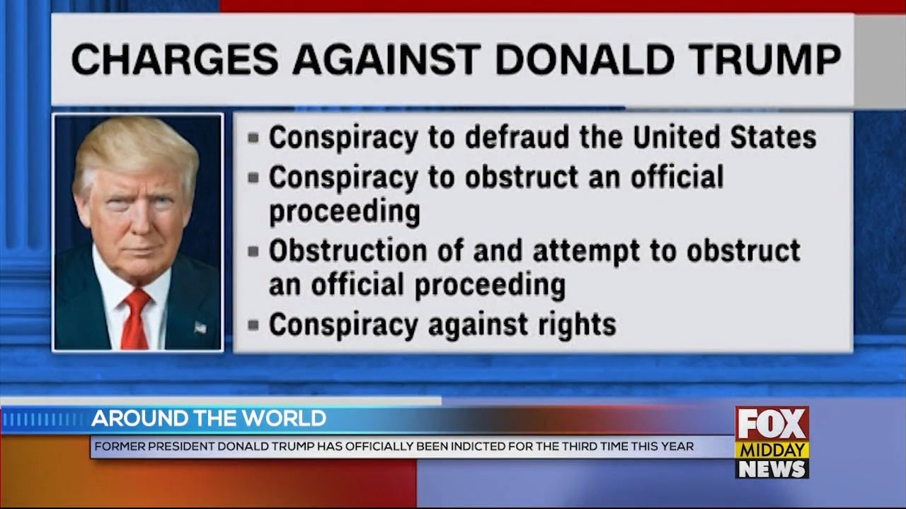 Trump Indicted For Alleged Role In Efforts To Overturn The 2020 ...