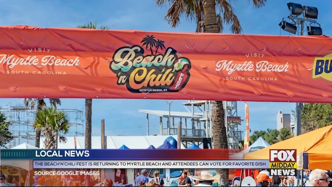 The Beach'n'Chili Fest Is Returning To Myrtle Beach WFXB
