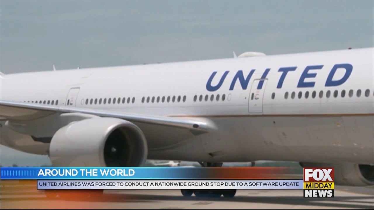 United Airlines Conducts Nationwide Ground Stop WFXB