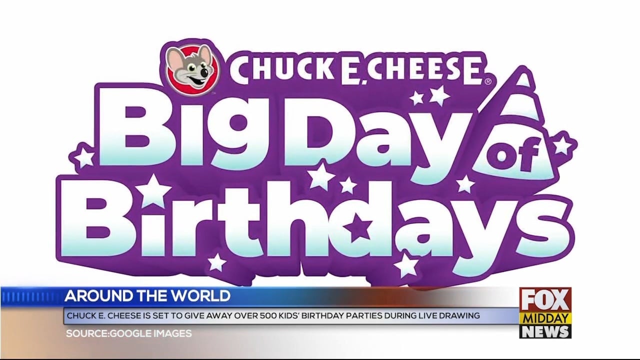 Chuck E Cheese Is Giving Away A Free Birthday Party Package Wfxb Chuck E Cheese Is Giving Away A Free Birthday Party Package Wfxb