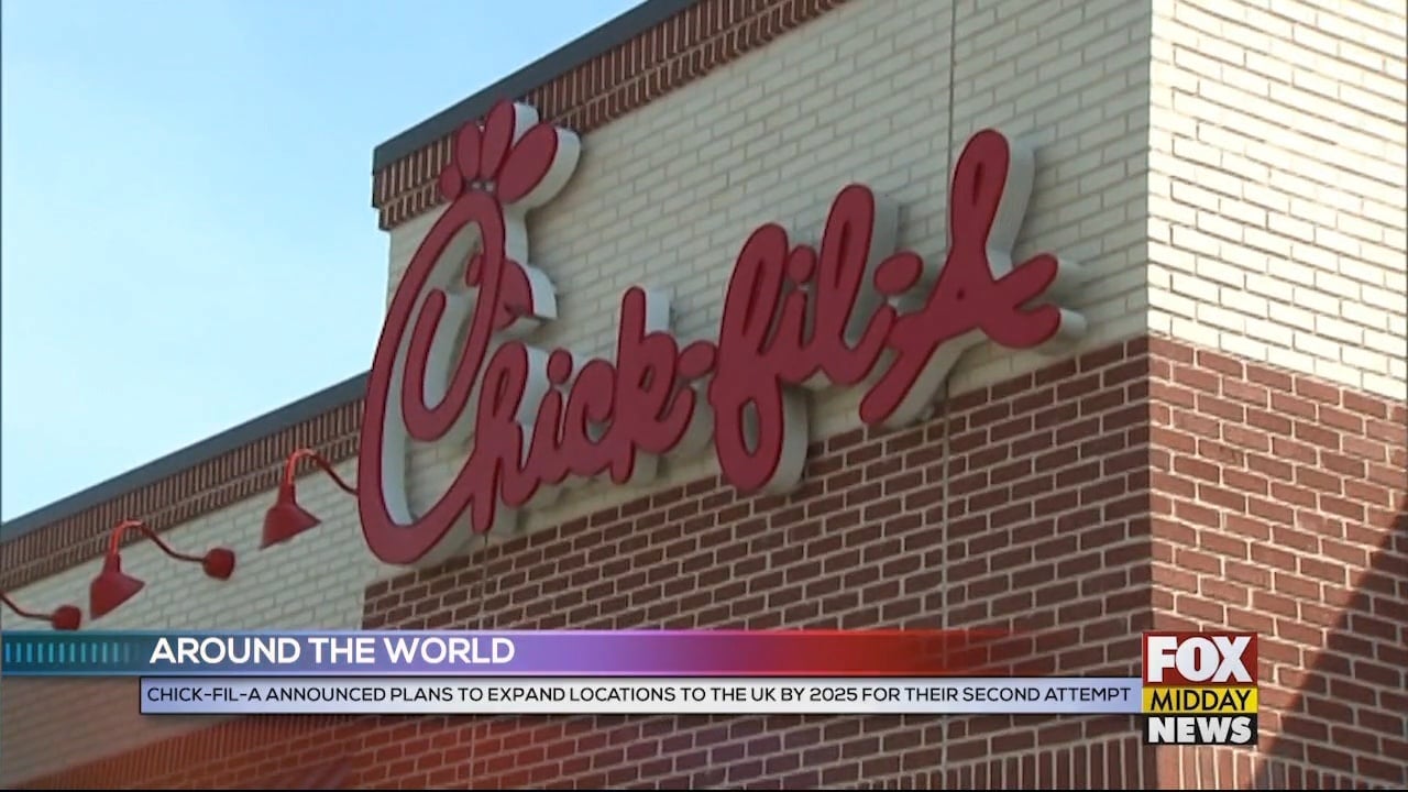 ChickfilA Plans To Open Locations In The UK By 2025 WFXB