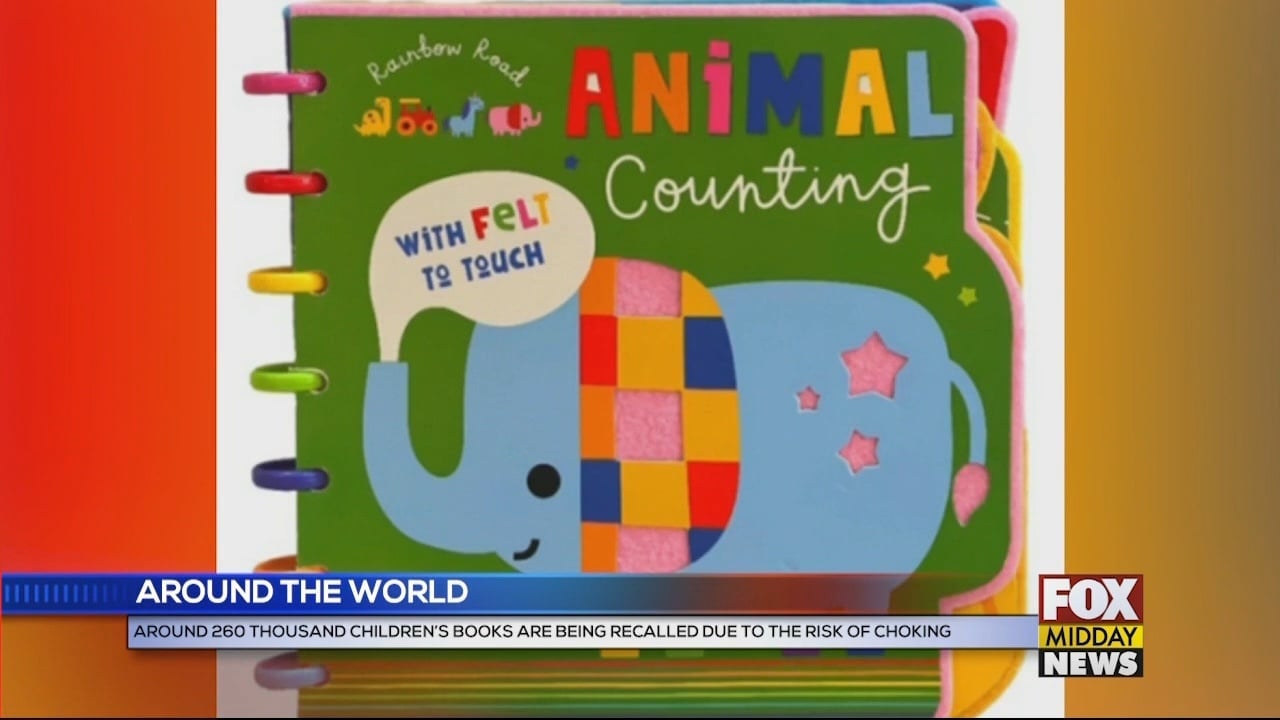 Nearly 260,000 Children's Books Have Been Recalled WFXB