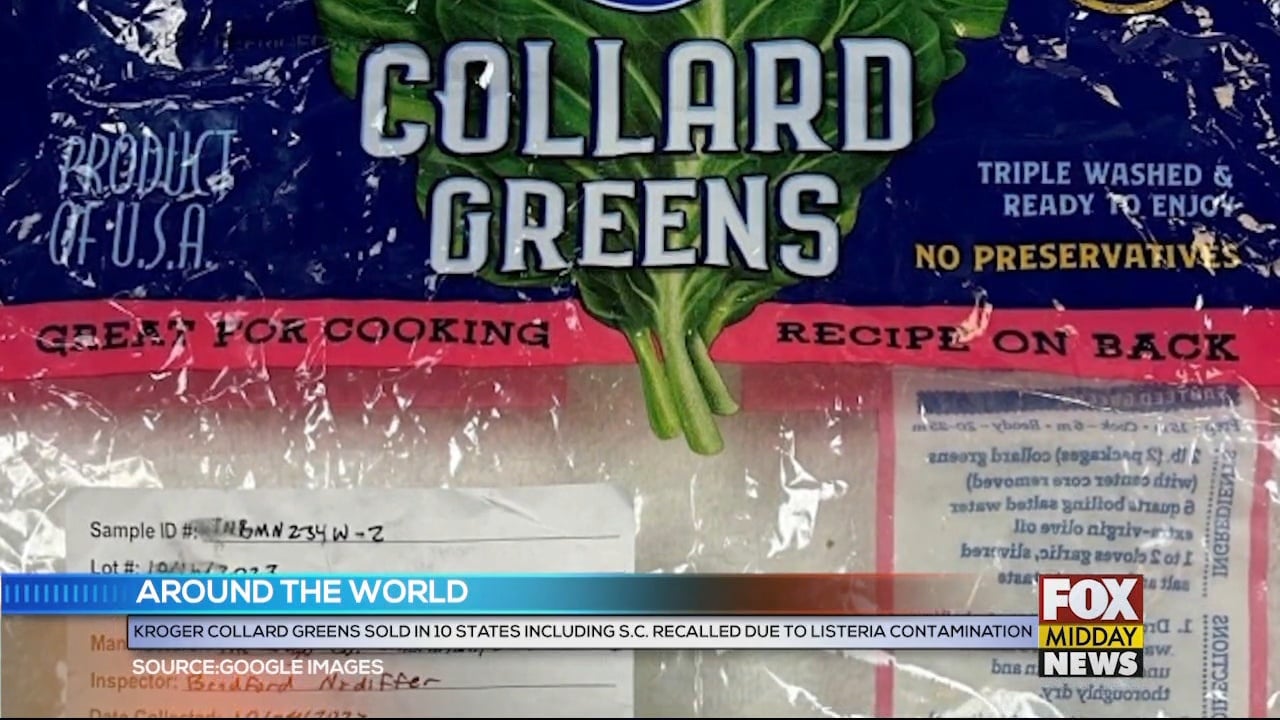 Recall Placed On Collard Greens Sold At Kroger Grocery Stores WFXB
