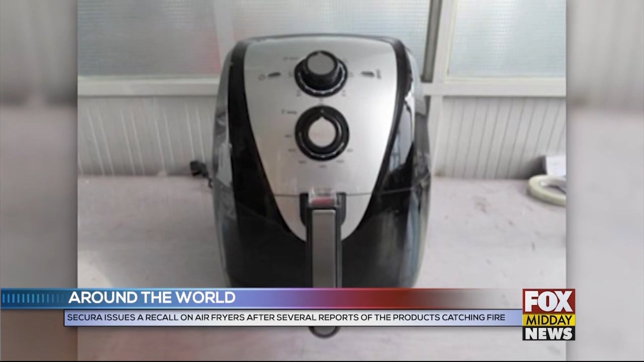 Secura Recalls Nearly 6,400 Air Fryers Due To Risk Of Fire WFXB