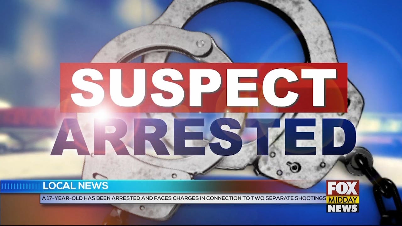 17-Year-Old Arrested In Connection To Two Separate Shooting Incidents ...