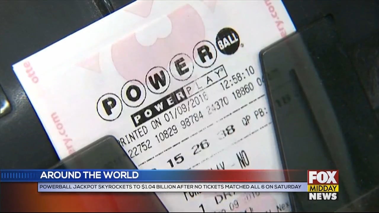 Powerball Jackpot Soars To An Estimated 1.04 Billion WFXB