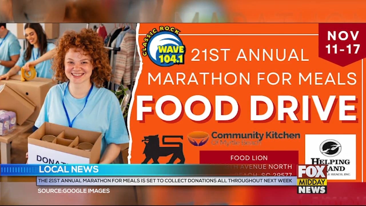 The 21st Annual Marathon For Meals WFXB