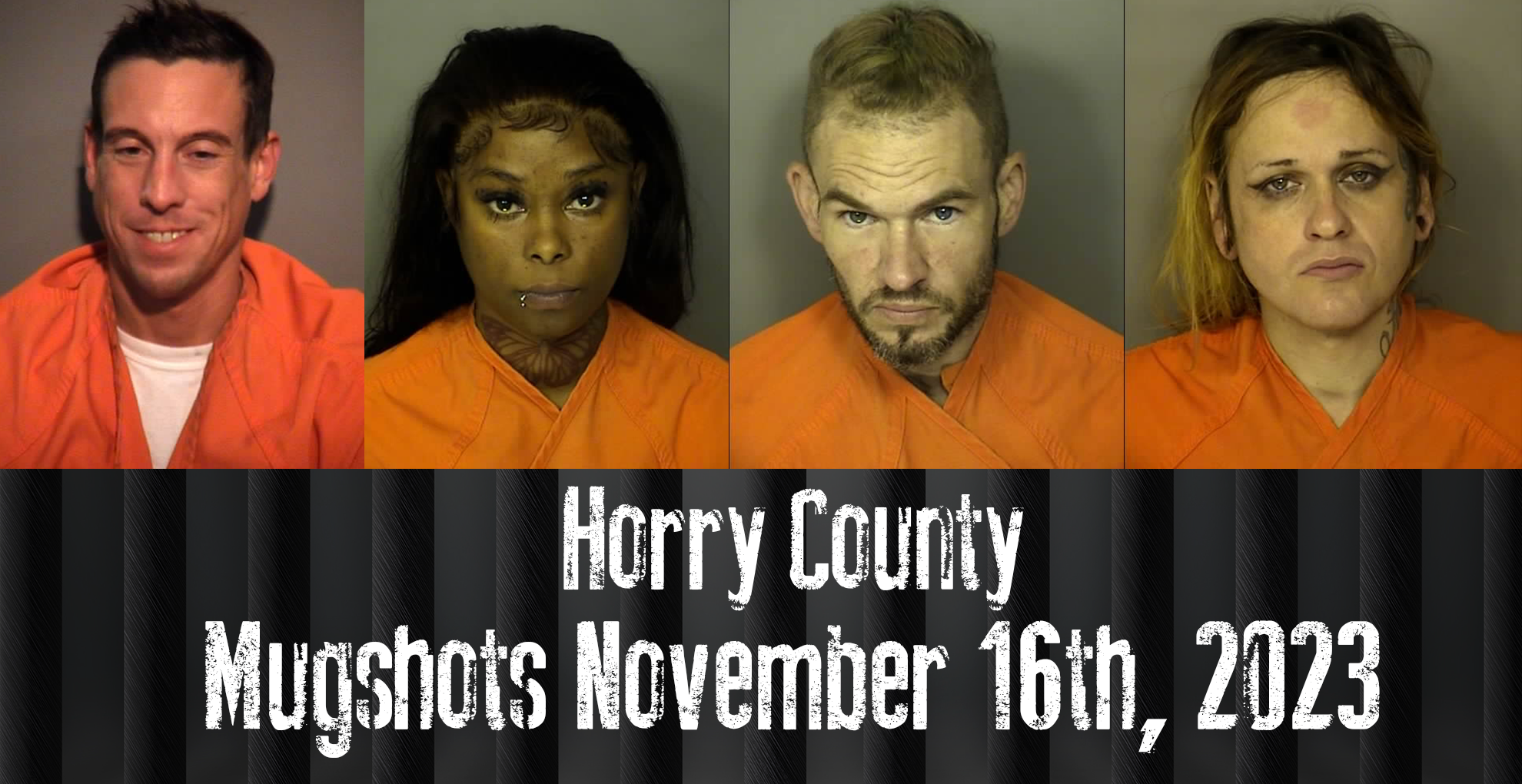 Horry County Mugshots November 16th 2023 Wfxb