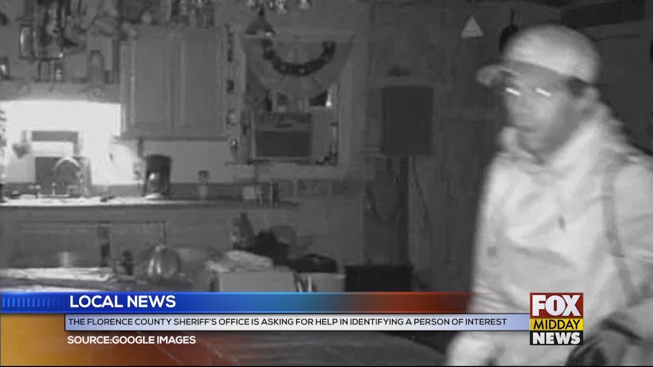 Florence Police Search For Person Of Interest In Burglary Case - WFXB