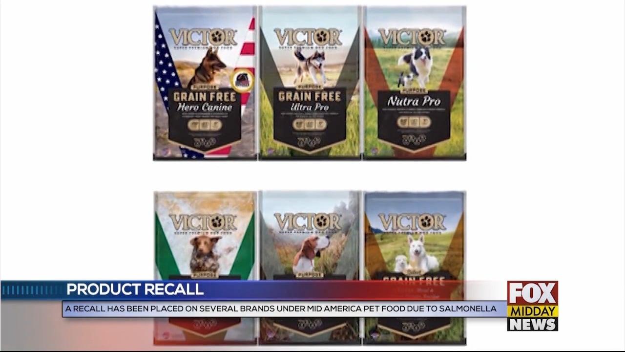 Recall Issued On Several Mid America Pet Food Brands WFXB