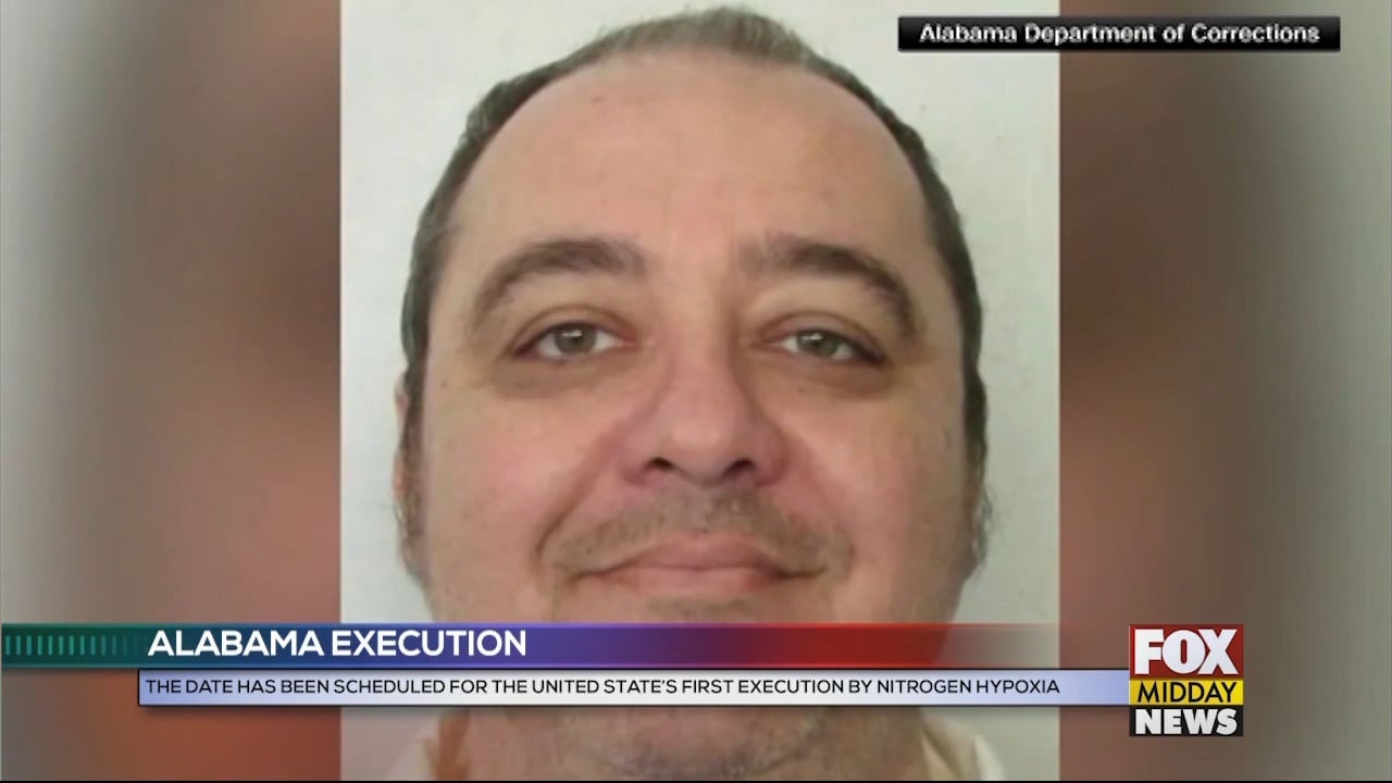 Alabama Sets Date For Nation's First Execution By Nitrogen Hypoxia - WFXB