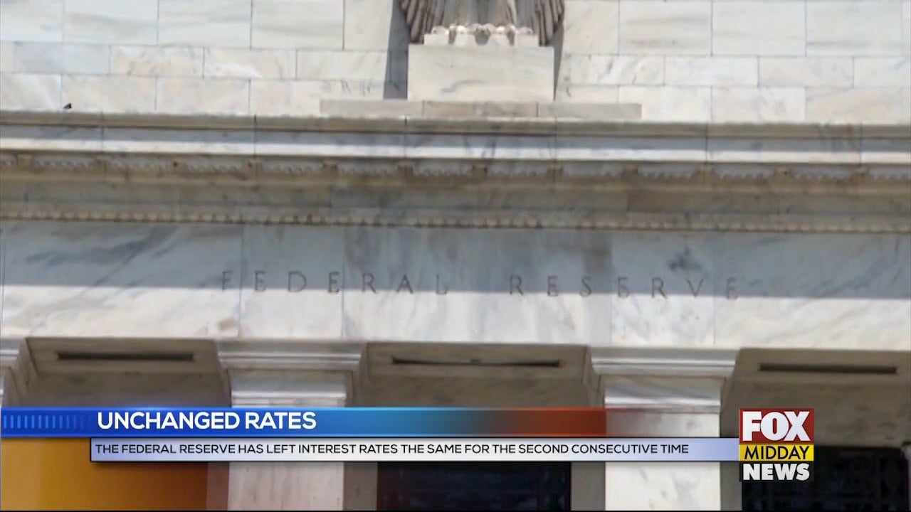 The Federal Reserve Leaves Rates Unchanged Wfxb