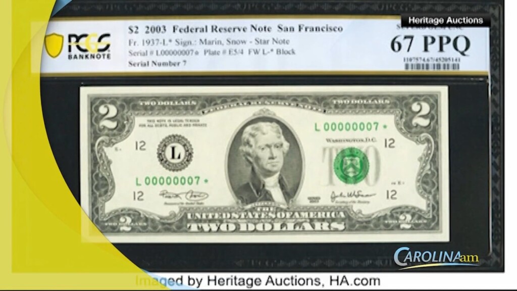 2 Dolla Bills