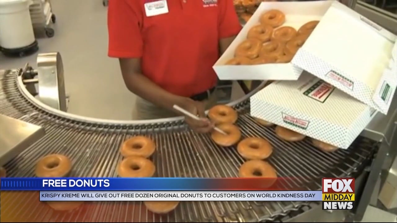 Krispy Kreme Has A Deal To Celebrate World Kindness Day WFXB