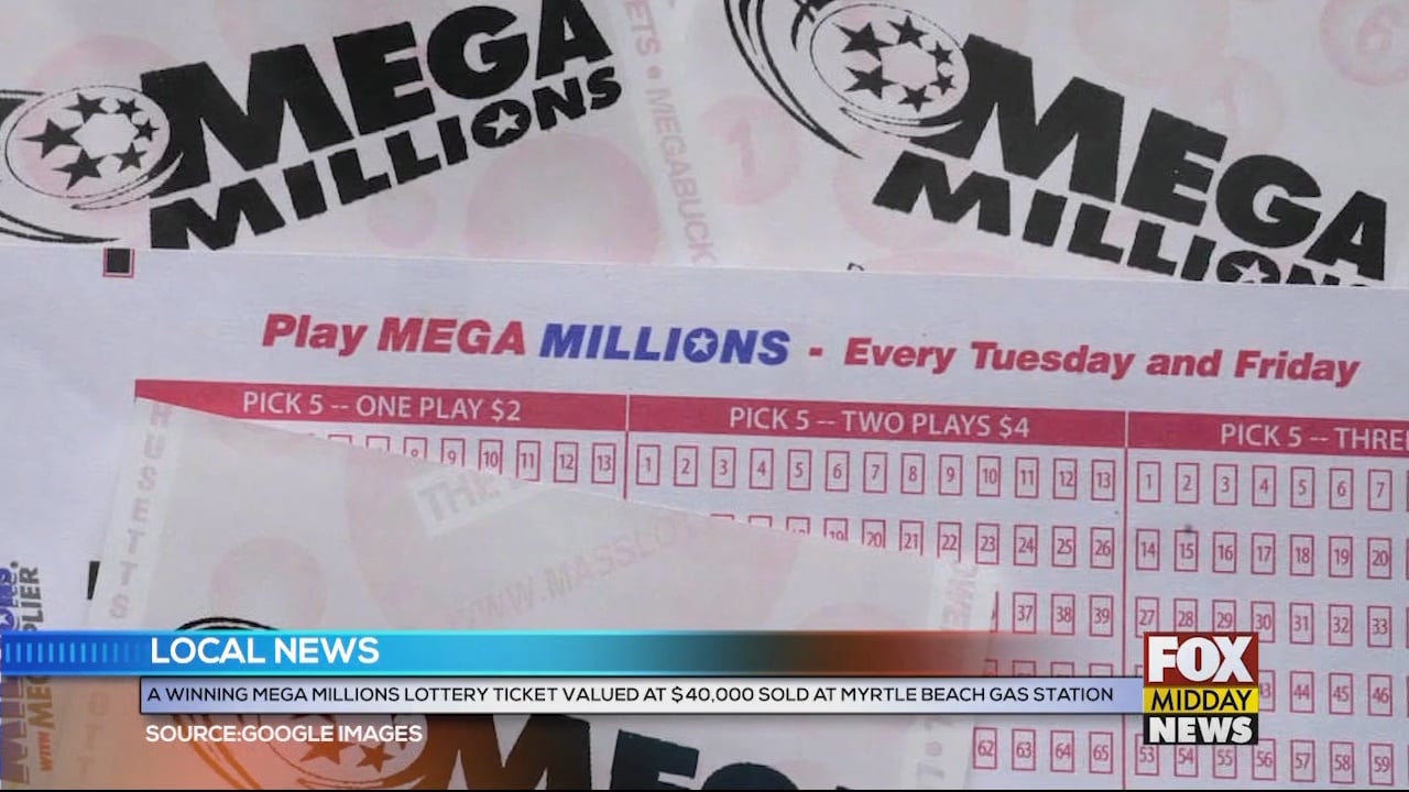 Winning Mega Millions Ticket Sold In Myrtle Beach Wfxb