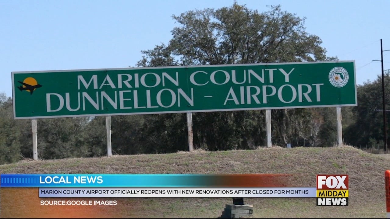 The Marion County Airport Reopens After Seven Months Of Closure WFXB