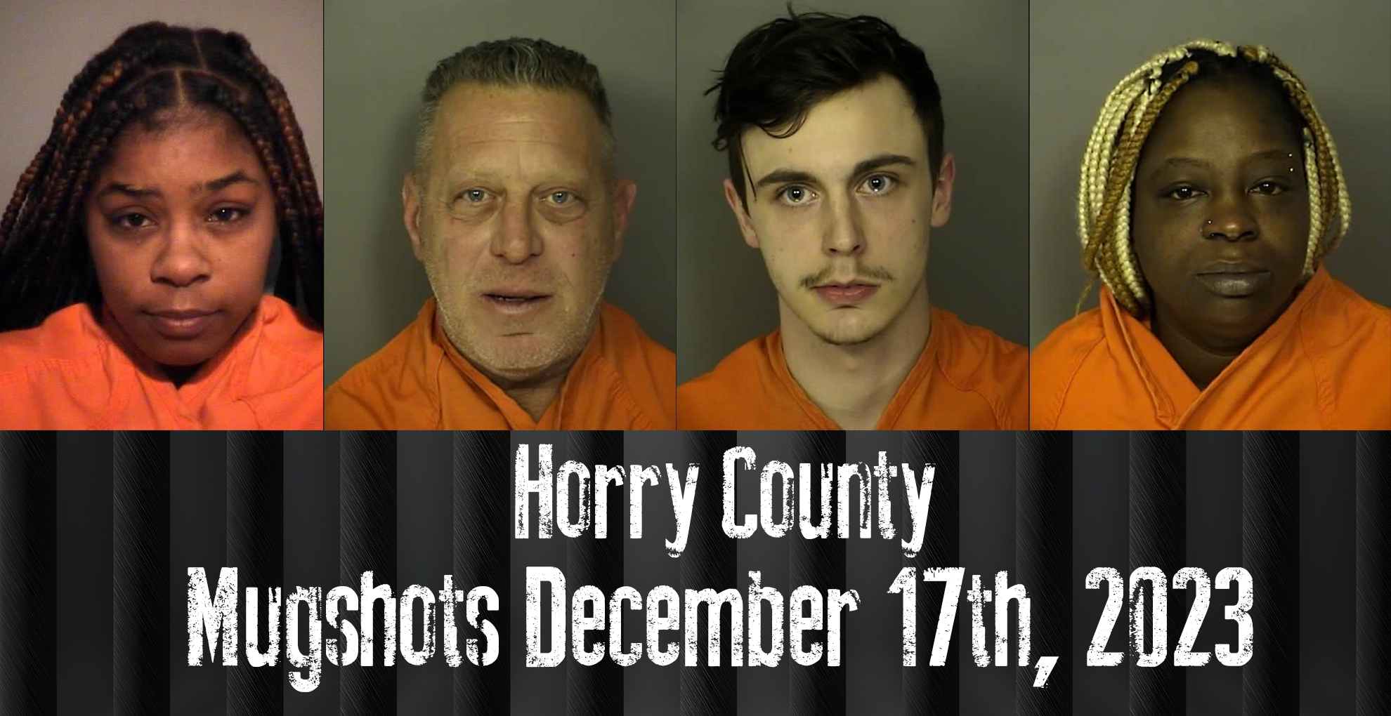 Horry County Mugshots December 17th, 2023 WFXB