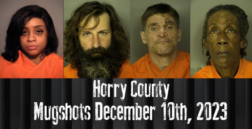 Horry County Mugshots December 10th 2023 Wfxb